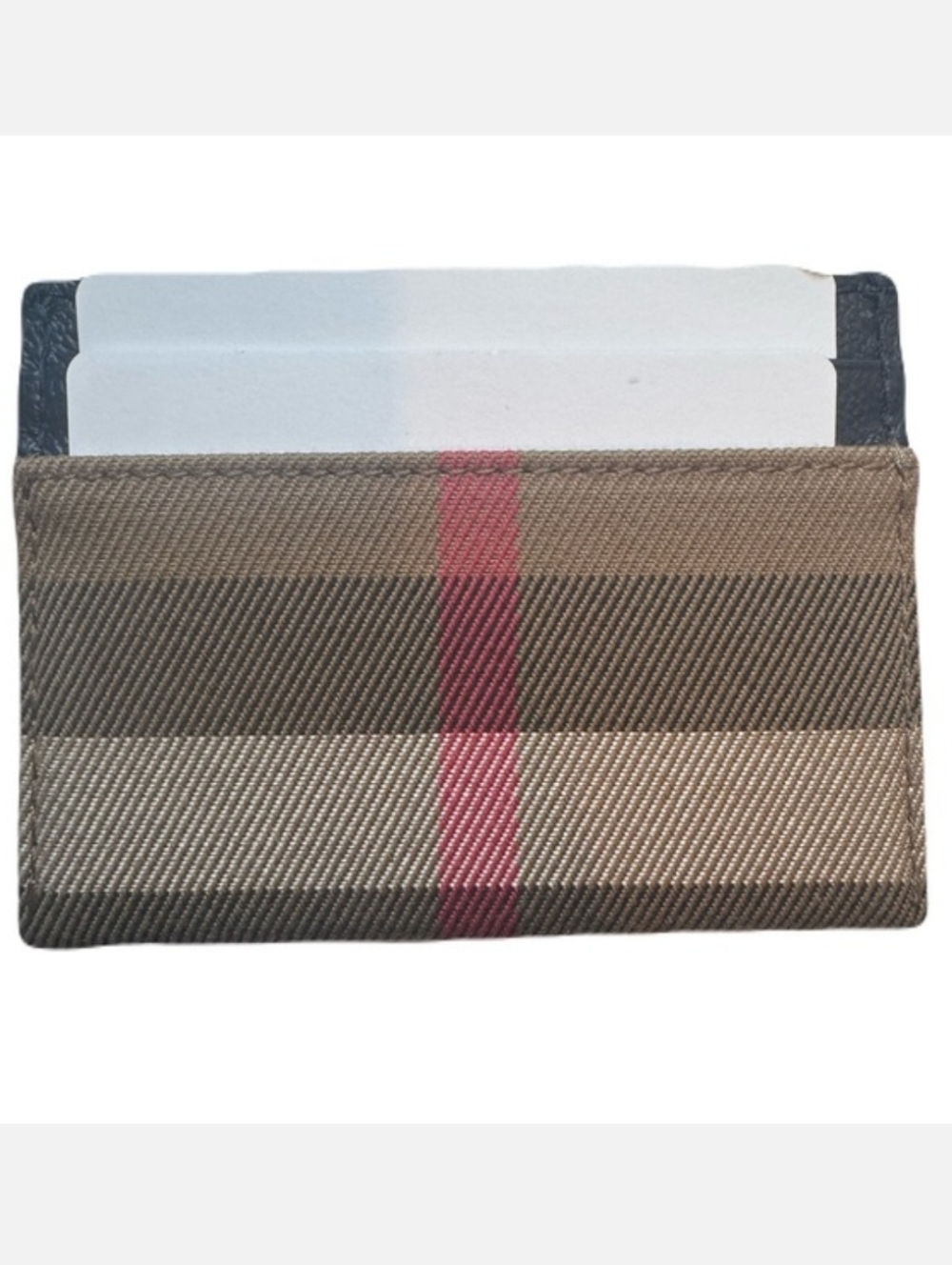 Burberry Nova Check Canvas Card Holder - Picture 3 of 8